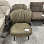 2x Fateuil Vigo Olijf groen